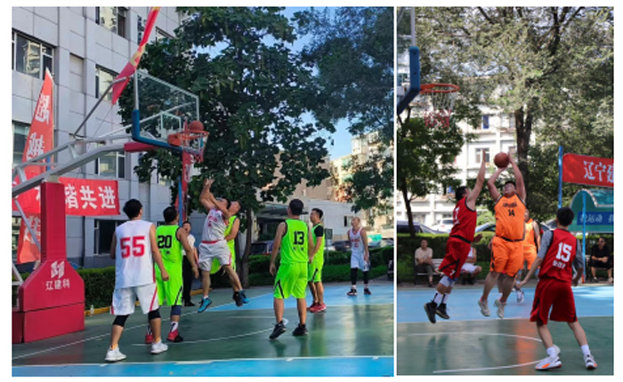 愛院建院，實干同行——賀省建科院成立65周年第十五屆“奮進杯”籃球系列賽隆重開幕(圖3)